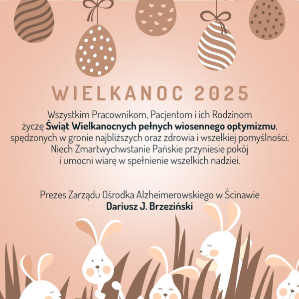 Wesołych Świąt Wielkanocnych - kartka z życzeniami